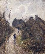 Camille Pissarro, Steep road at Osny